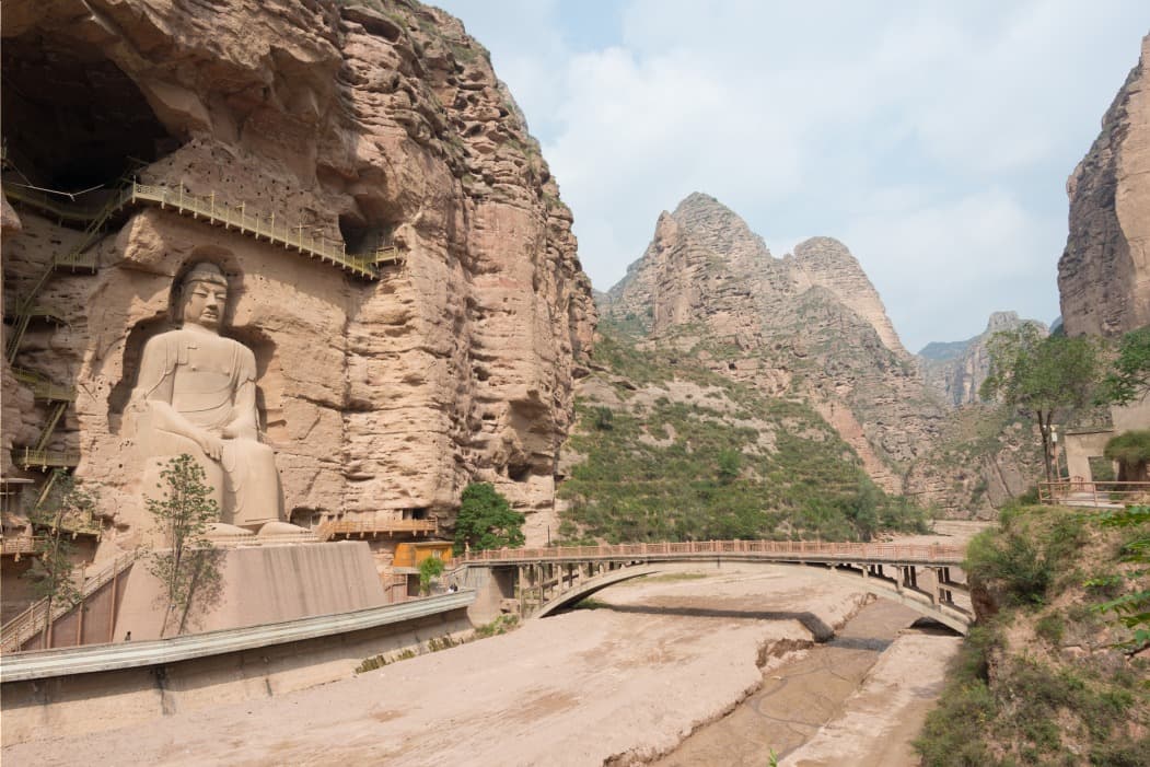 Grotte dei Buddha e tempio di Binlingsi